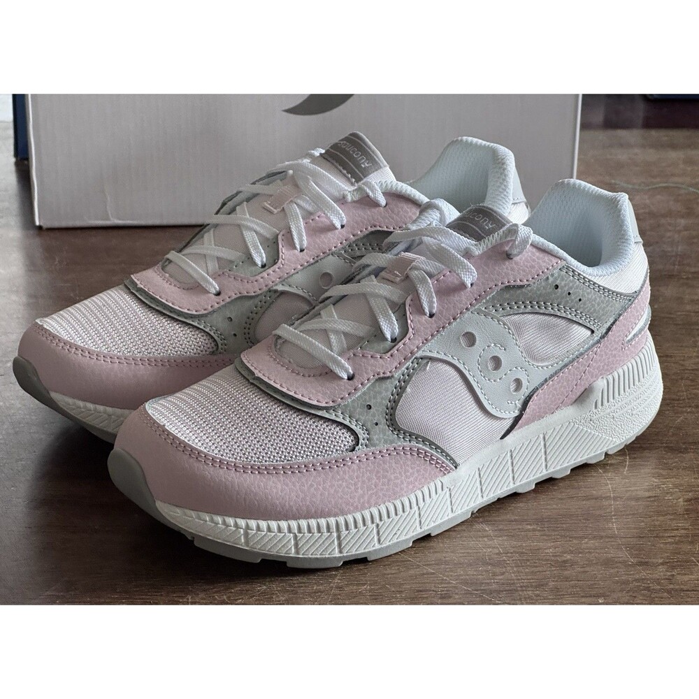 Size 4 Saucony Eclipse KDZ Women’s Size 5.5 Pink White SK168002 New In Box